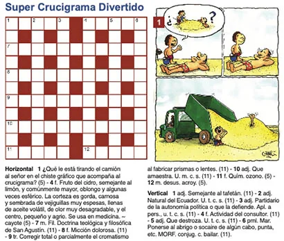 Crucigramas